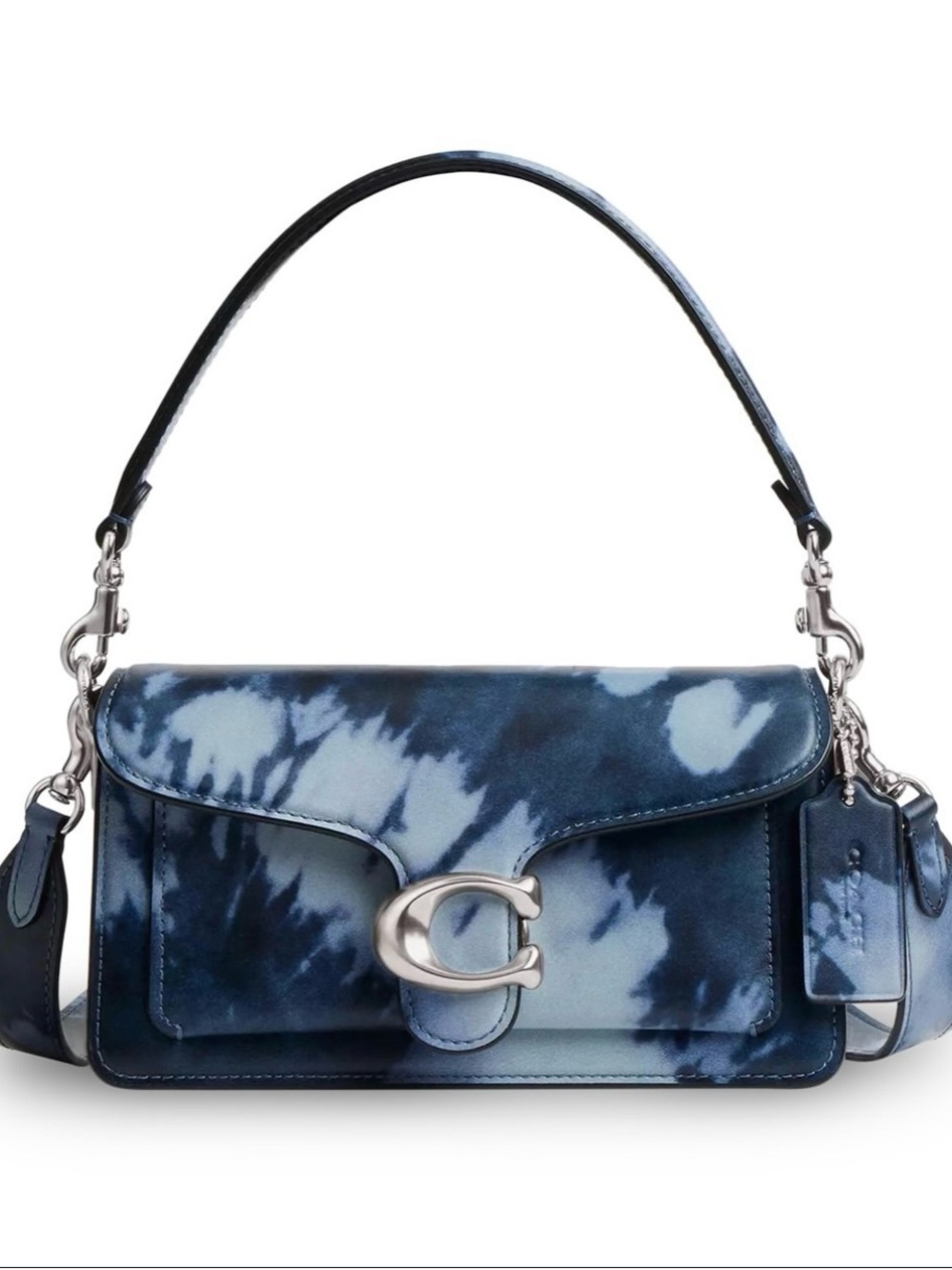 Coach Tie Dye Tabby 20 Blue Leather RARE